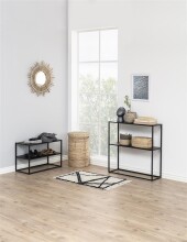Schuhregal >New Haven I< aus Stahl - 70x45,5x33cm (BxHxT)