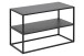 Schuhregal >New Haven I< in Schwarz aus Stahl - 70x45,5x33cm (BxHxT)