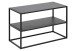 Schuhregal >New Haven I< in Schwarz aus Stahl - 70x45,5x33cm (BxHxT)