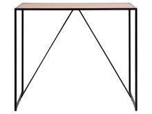 Bartisch >Carney< in Wildeiche aus Metall - 120x105x60cm (BxHxT)