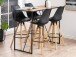 Bartisch >Carney< in Wildeiche aus Metall - 120x105x60cm (BxHxT)