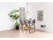 Bartisch >Carney< in Wildeiche aus Metall - 120x105x60cm (BxHxT)