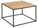 Couchtisch >Carney< in Wildeiche aus Metall - 60x40x60cm (BxHxT)