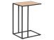 Beistelltisch >Carney< in Wildeiche aus Metall - 43x63x35cm (BxHxT)