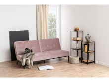 Regal >Carney< in Wildeiche aus Metall - 37x82,5x35cm (BxHxT)