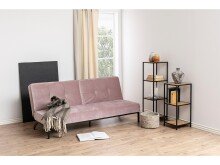 Regal >Carney< in Wildeiche aus Metall - 37x119,5x35cm (BxHxT)