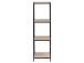Regal >Carney< in Wildeiche aus Metall - 37x119,5x35cm (BxHxT)