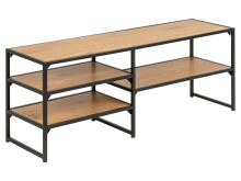 TV-Board >Carney< in Wildeiche aus Metall - 120x46x33cm (BxHxT)