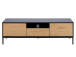 TV-Board >Carney< in Wildeiche aus Metall - 140x45x40cm (BxHxT)
