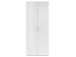 Schuhschrank >Leupold< in Weiß - 80x190x35cm (BxHxT)