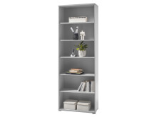 Büro-Set >Olivia< (9-teilig) in lichtgrau aus Glas - 220cm (H)