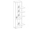 Büro-Set >Olivia< (9-teilig) in lichtgrau aus Glas - 220cm (H)