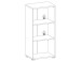 Büro-Set >Olivia< (9-teilig) in lichtgrau aus Glas - 220cm (H)