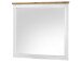 Wandspiegel >Tomlin< in Weiß - 98x91x3,5cm (BxHxT)