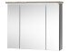 Spiegelschrank >Tomlin< in grau - 84x70x24cm (BxHxT)