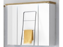 Spiegelschrank >Tomlin< in Weiß - 84x70x24cm...