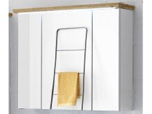 Spiegelschrank >Tomlin< in Weiß - 84x70x24cm...