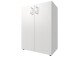 Aktenschrank >Trio< in Weiß - 57x77x34,5cm (BxHxT)