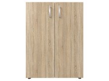 Aktenschrank >Trio< in Eiche - 57x77x34,5cm (BxHxT)