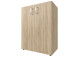 Aktenschrank >Trio< in Eiche - 57x77x34,5cm (BxHxT)