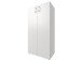 Aktenschrank >Trio< in Weiß - 57x113x34,5cm (BxHxT)