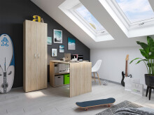 Aktenschrank - 57x186,5x34,5cm (BxHxT)