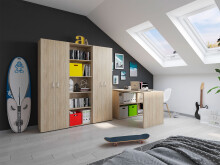 Aktenschrank - 57x186,5x34,5cm (BxHxT)
