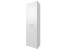 Aktenschrank >Trio< in Weiß - 57x186,5x34,5cm...