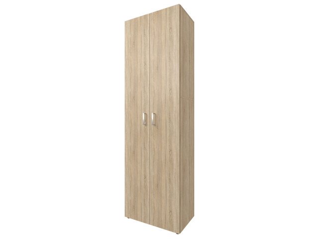 Aktenschrank >Trio< in Sonoma-Eiche - 57x186,5x34,5cm (BxHxT)