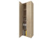 Aktenschrank >Trio< in Sonoma-Eiche - 57x186,5x34,5cm (BxHxT)