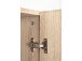 Aktenschrank >Trio< in Sonoma-Eiche - 57x186,5x34,5cm (BxHxT)