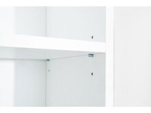 Aktenschrank >Trio< in Weiß - 57x154x34,5cm (BxHxT)