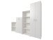 Aktenschrank >Trio< in Weiß - 57x154x34,5cm (BxHxT)