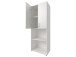 Aktenschrank >Trio< in Weiß - 57x154x34,5cm (BxHxT)