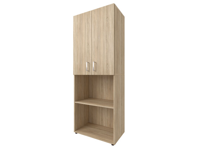 Aktenschrank >Trio< in Sonoma-Eiche - 57x154x34,5cm (BxHxT)
