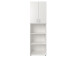 Aktenschrank >Trio< in Weiß - 57x190x34,5cm (BxHxT)