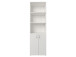 Aktenschrank >Trio< in Weiß - 57x190x34,5cm (BxHxT)