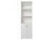 Aktenschrank >Trio< in Weiß - 57x190x34,5cm (BxHxT)