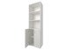 Aktenschrank >Trio< in Weiß - 57x190x34,5cm (BxHxT)