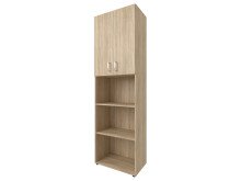 Aktenschrank >Trio< in Sonoma-Eiche - 57x190x34,5cm...