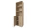 Aktenschrank >Trio< in Sonoma-Eiche - 57x190x34,5cm (BxHxT)