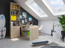 Aktenschrank >Trio< - 57x231x34,5cm (BxHxT)