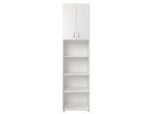 Aktenschrank >Trio< in Weiß - 57x231x34,5cm (BxHxT)