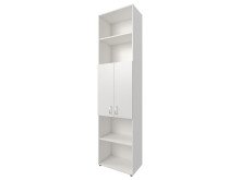 Aktenschrank >Trio< in Weiß - 57x231x34,5cm (BxHxT)