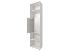 Aktenschrank >Trio< in Weiß - 57x231x34,5cm (BxHxT)