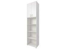 Aktenschrank >Trio< in Weiß - 57x231x34,5cm (BxHxT)
