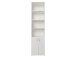 Aktenschrank >Trio< in Weiß - 57x231x34,5cm (BxHxT)