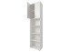 Aktenschrank >Trio< in Weiß - 57x231x34,5cm (BxHxT)