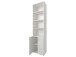 Aktenschrank >Trio< in Weiß - 57x231x34,5cm (BxHxT)