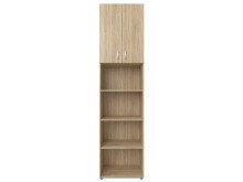 Aktenschrank >Trio< in Sonoma-Eiche - 57x231x34,5cm (BxHxT)